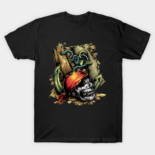 Pirates T-Shirt by SAN ART STUDIO 